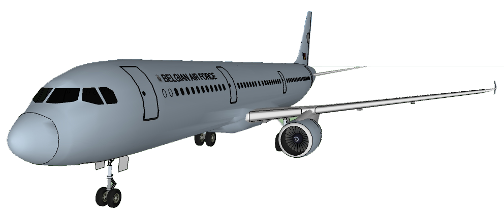 Belgian Air Force A321